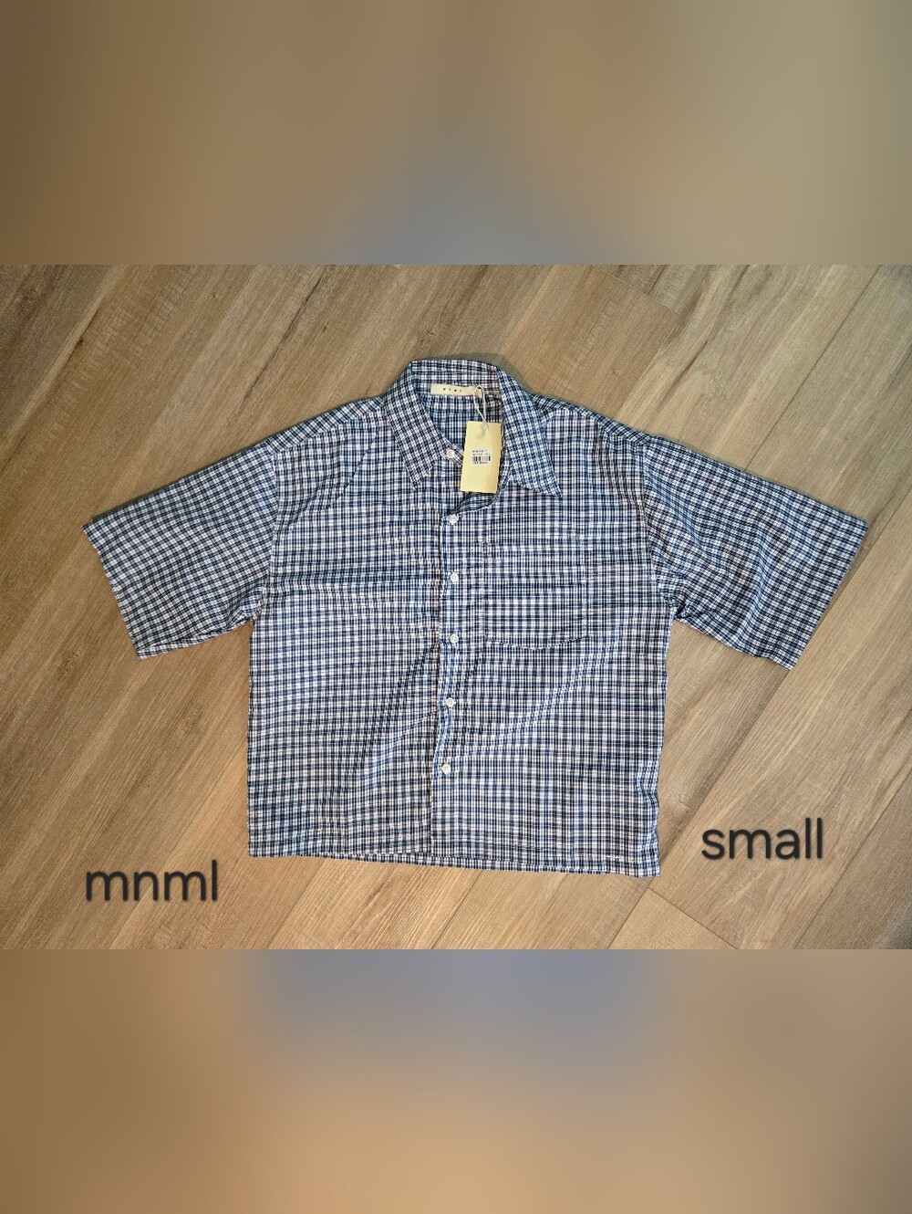 Mnml Button Down Shirt Mens Small
